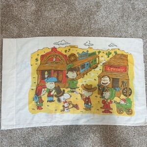 Vintage Peanuts Two Sides Pillowcase, Sassafras Saloon Leaving Sherwood